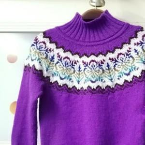 雪花燦 從上往下織兒.-編織人生移動門戶